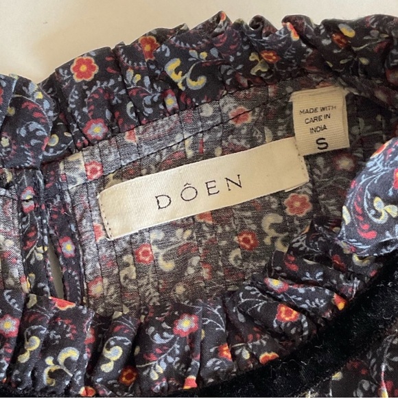 Doen Clay Dress in Black Mafia size small - Picture 7 of 9